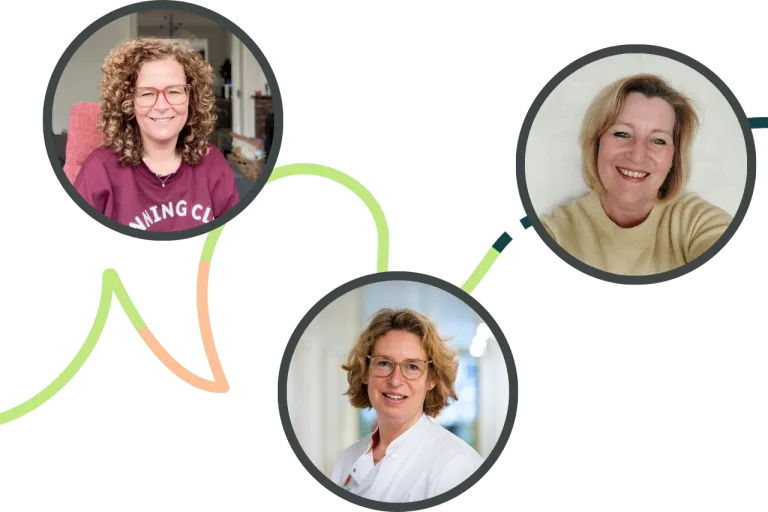 Marjan, Brigit en Susanne in gesprek over het leefstijlprogramma Leef! met MS