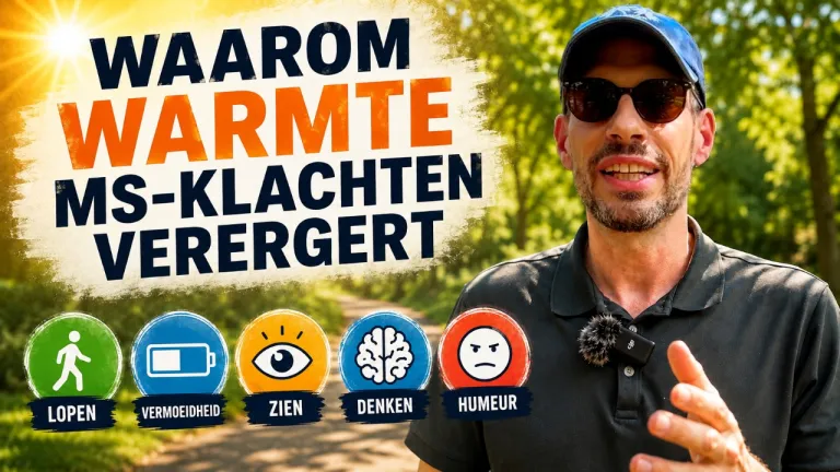Hoe ga je om met deze hitte als je MS hebt?