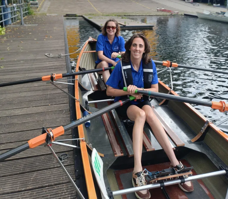 Twee vriendinnen over roeien, vriendschap en MS 
